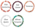 8mm Crystal Beaded Bracelets